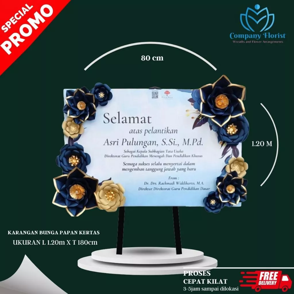 Bunga Papan Wedding Dekorasi