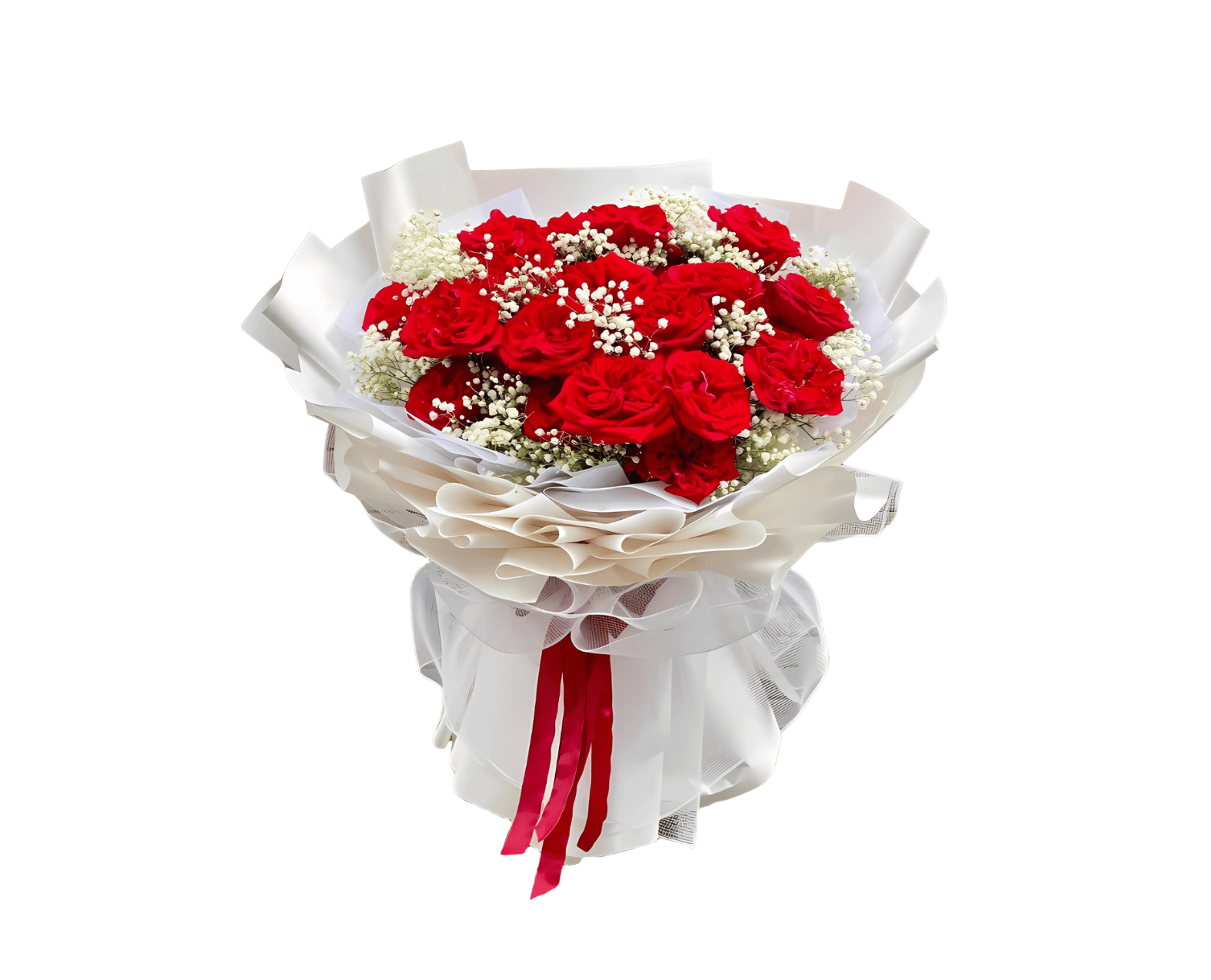 Hand Bouquet Mix Bunga Segar