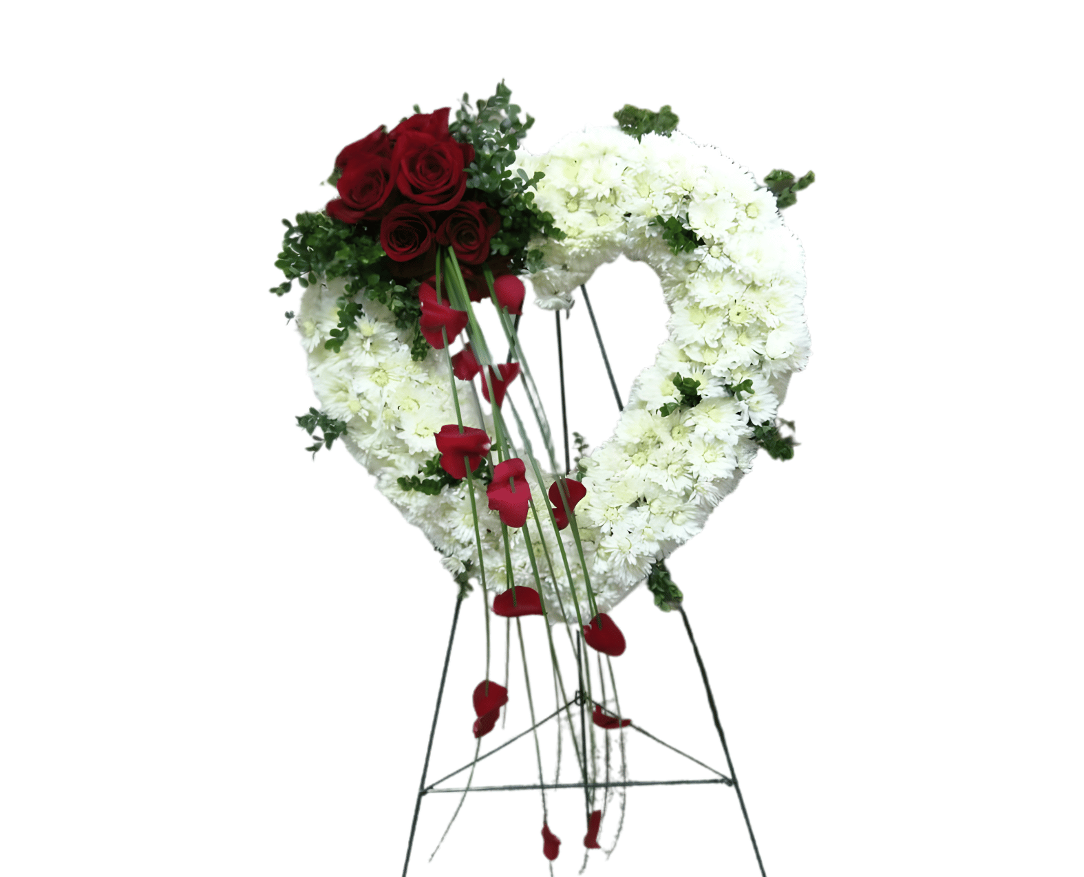 Standing Flowers Love Mawar Merah