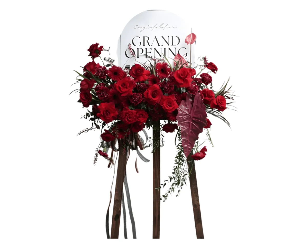 Standing Flowers Grand Opening Premium