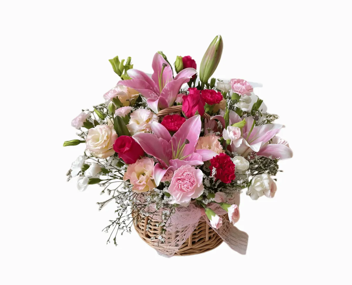 Bunga Meja Mix Flowers Premium