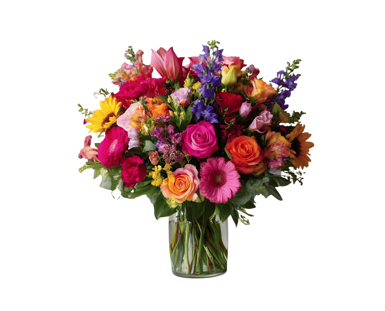 Bunga Meja Mix Flowers Colorful