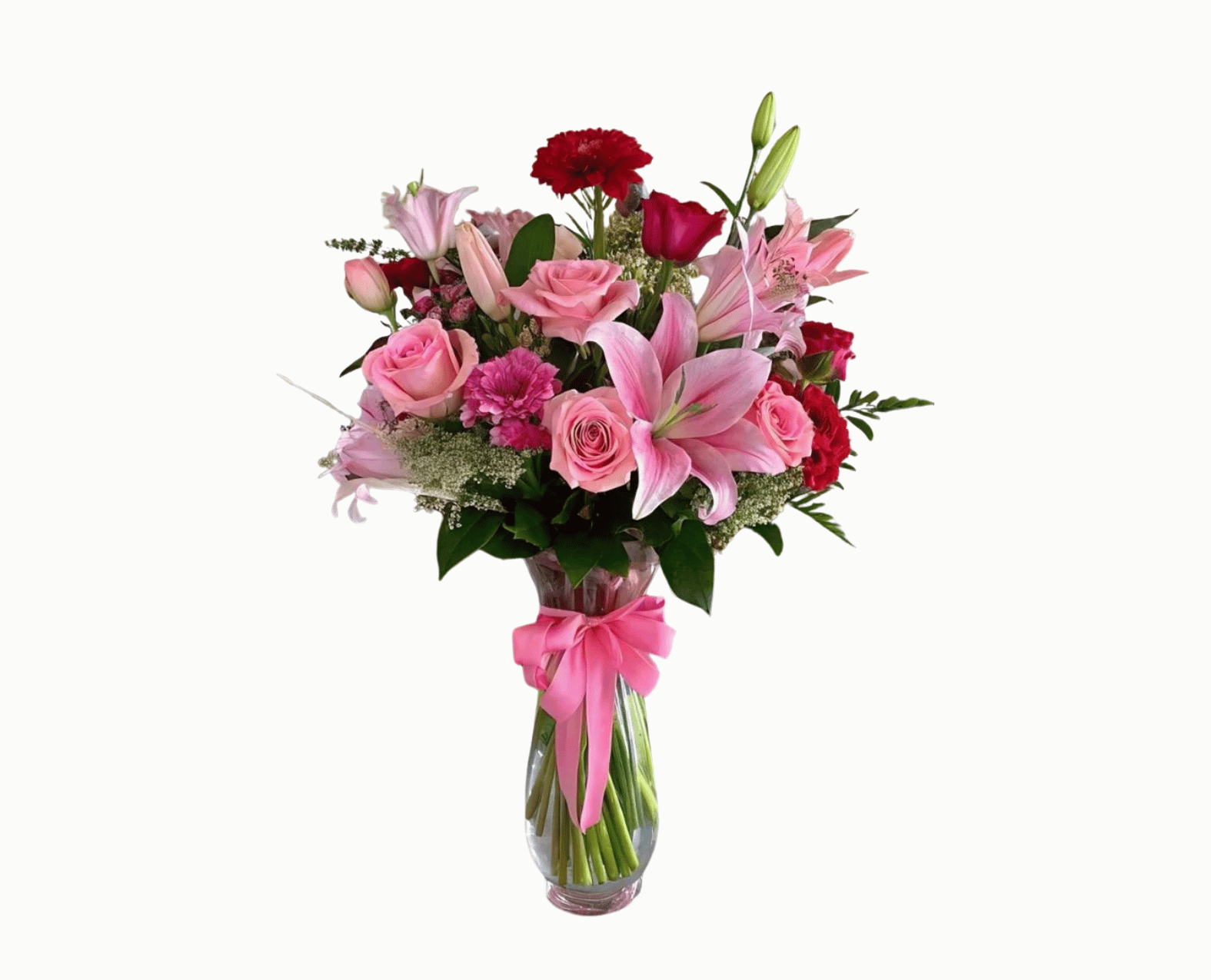 Bunga Meja Lily Mix Warna
