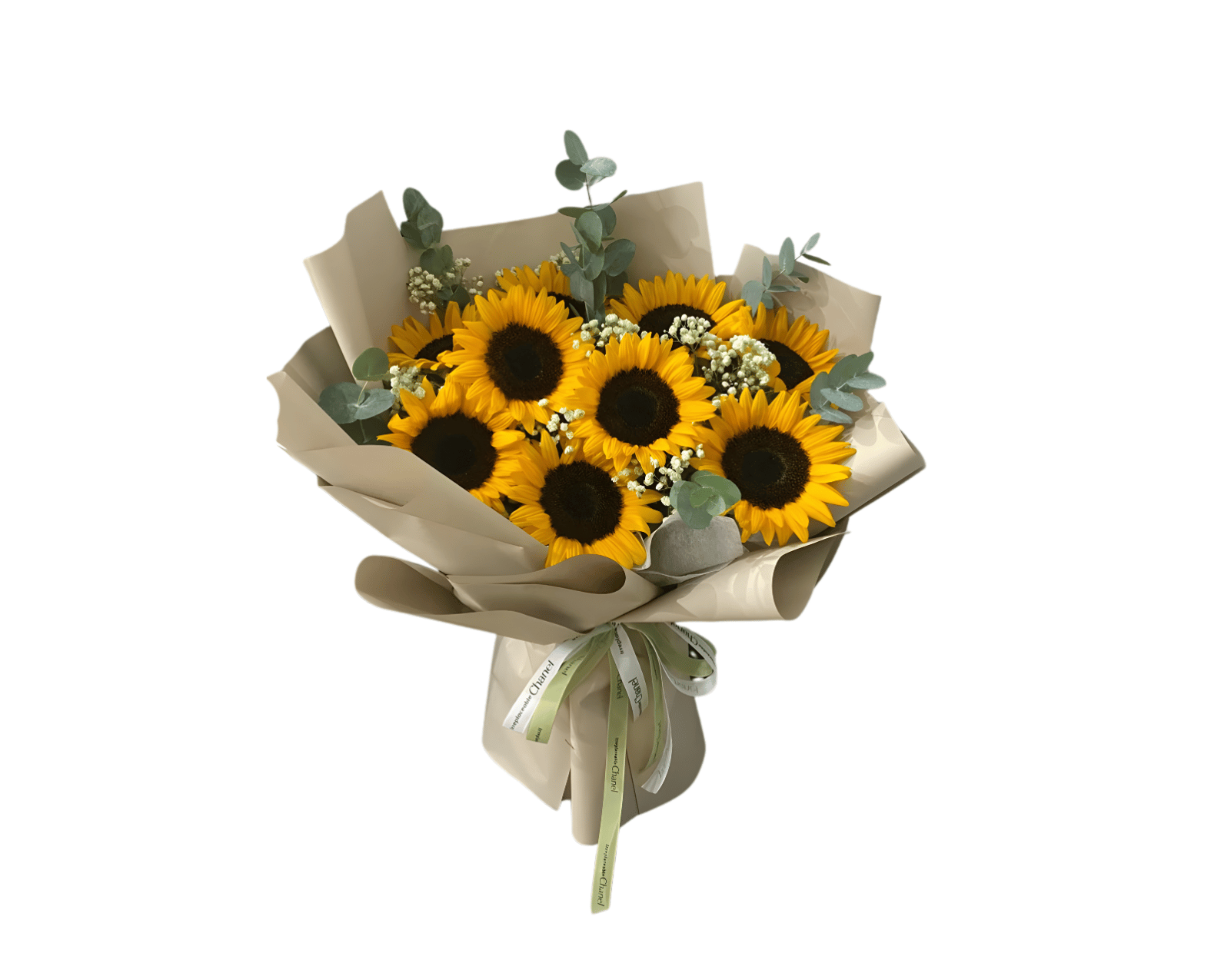 Hand Bouquet Birthday Sunflower