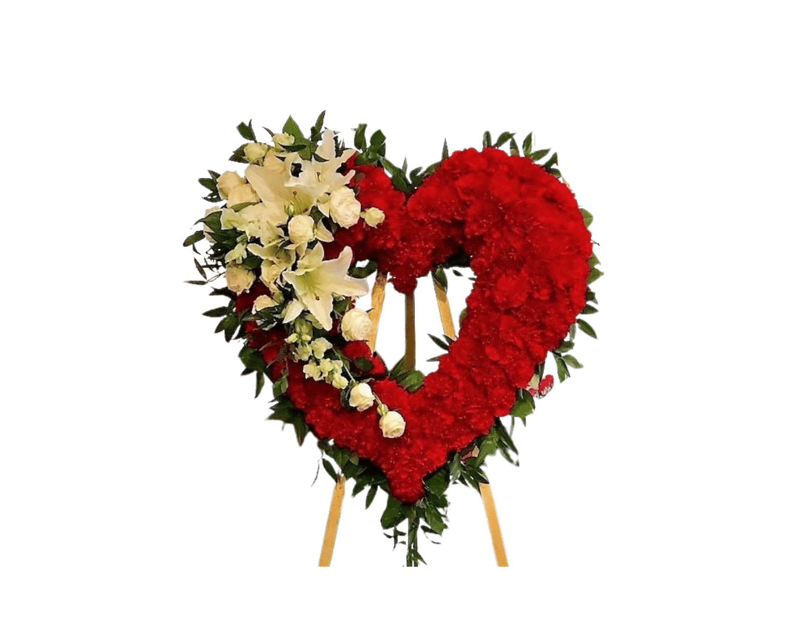 Standing Flowers Wedding Elegan