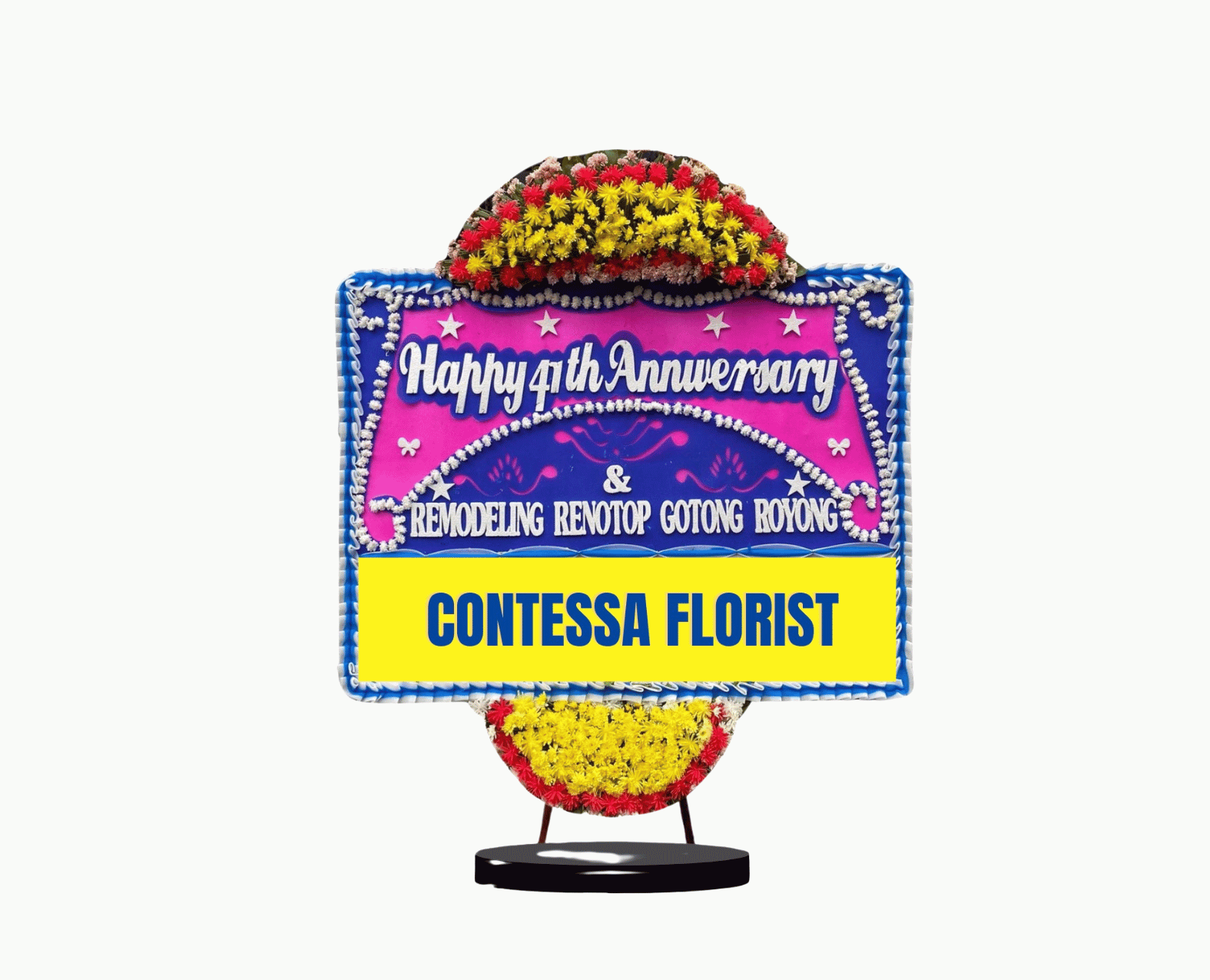 Bunga Papan Congratulations Colorful