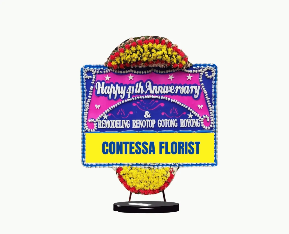 Bunga Papan Congratulations Colorful